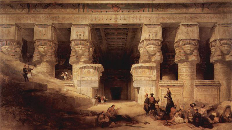 Der Tempel der Dendera